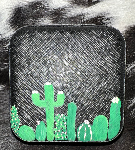 Hand Painted Jewelry Travel Case