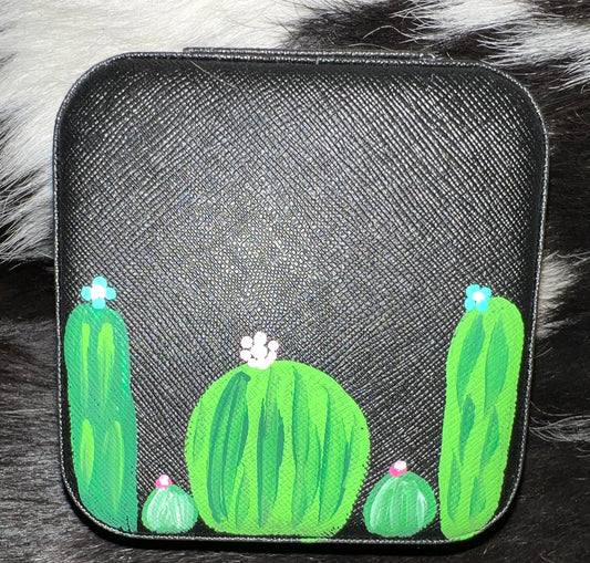 Hand Painted Jewelry Travel Case